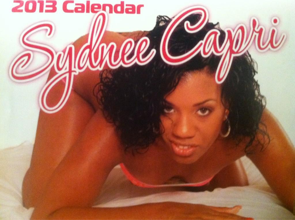 2013 XXX Sydnee Capri Calendars still on sale only 6 left DM for details. Don't miss out! Serious Inquires Only ;-) http://t.co/mldzXqE5