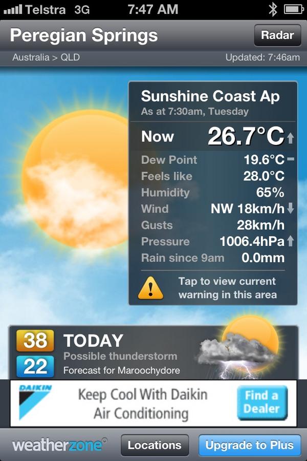 Munga14's tweet image. Big Day 38deg forecast #warmish