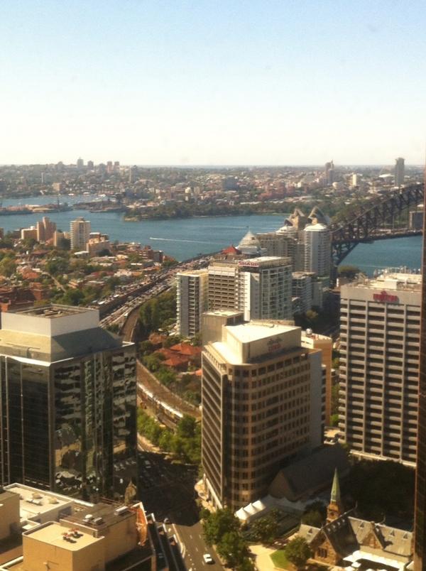 SydneyExecutive's tweet photo. What a difference a day makes! http://t.co/yNoLS6zs