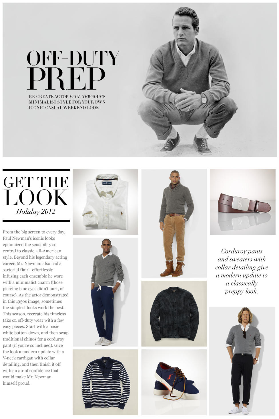 Paul newman style online