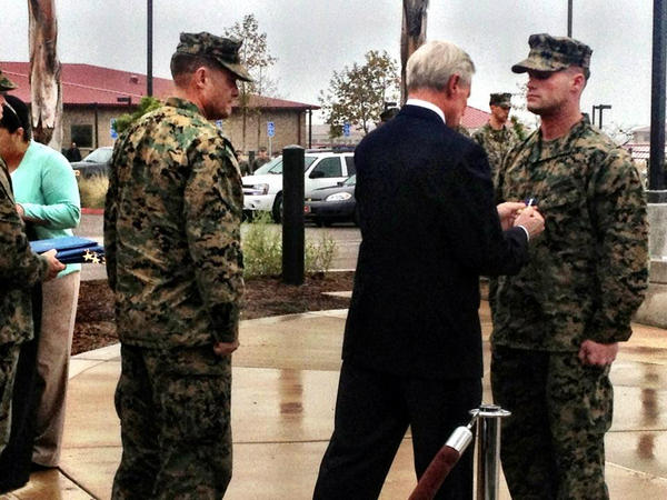 MikeD0WLING's tweet image. Proud of my friend &amp;amp; fellow @USMC dog handler Sgt Will Soutra who was awarded the Navy Cross today! #SemperFi