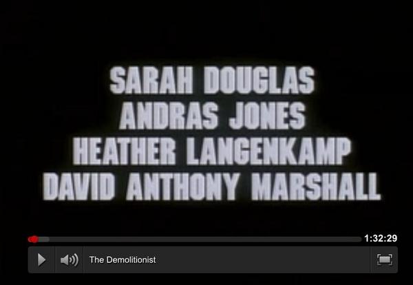 SassySledgehmmr's tweet image. The Demolitionist is now available on Netflix!!! #HeatherLangenkamp #AndrasJones