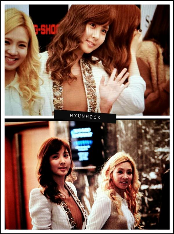 [PIC][04-12-2012]HyoYeon - SeoHyun - Tiffany và SooYoung xuất hiện tại sự kiện "EVOLUTION OF CASIO 2013" vào sáng nay A9PKYKhCYAAcaf8