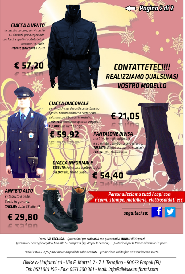 uniformi e divise