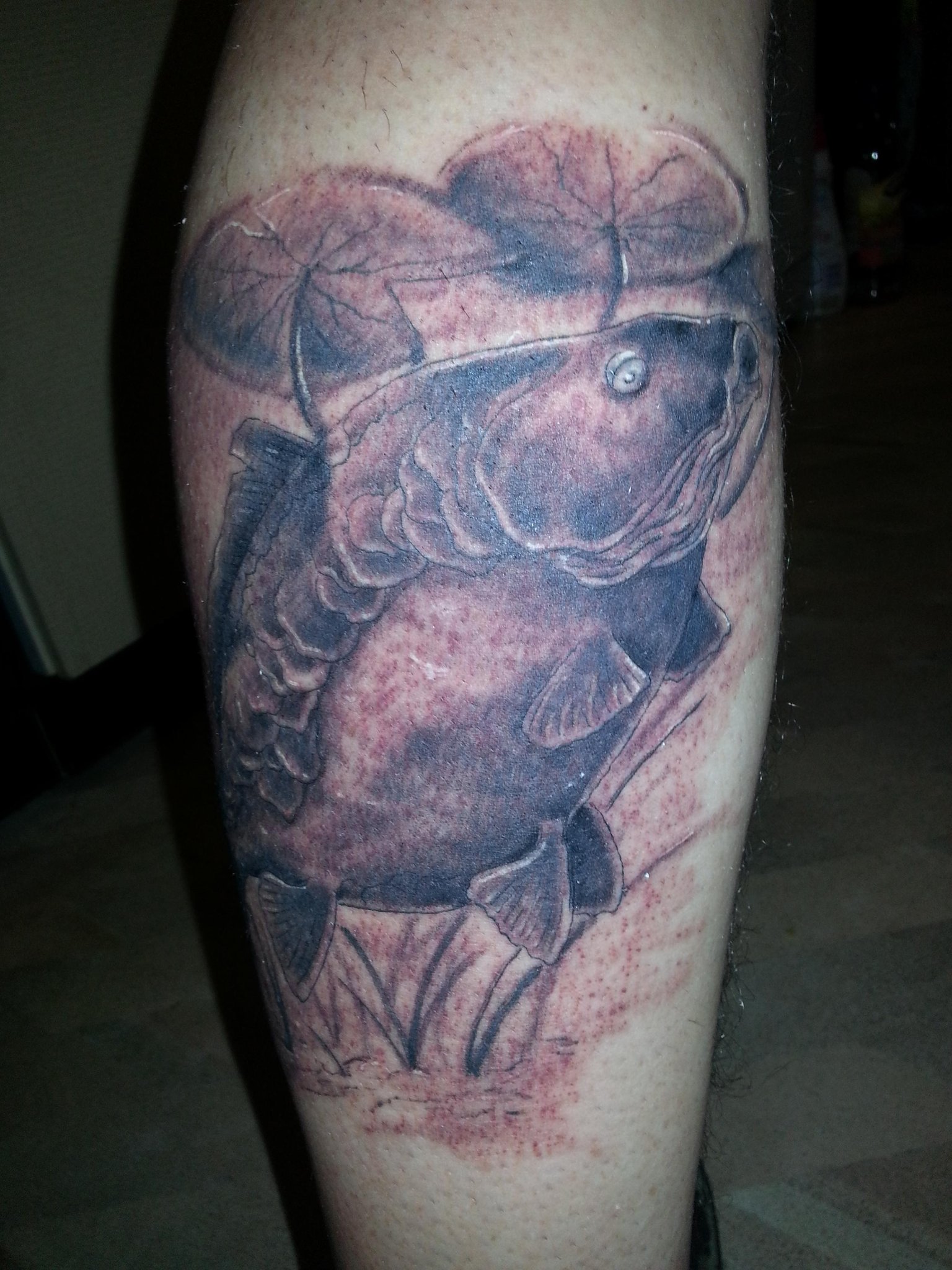 Paul Hatton on Twitter "New mirror carp tattoo http//t