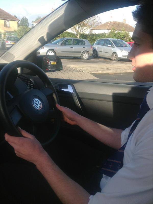 Enjoyed @TomMiles_1 maiden voyage today in his car! #sowingmachine