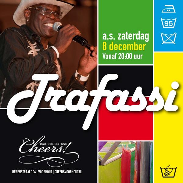 À.s. zaterdag After opening's party met Trafassi Cheers!