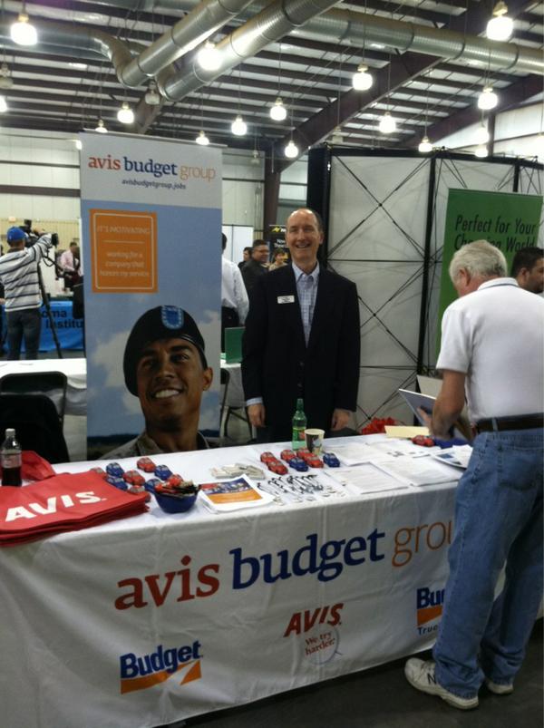 AbgRisa's tweet photo. @GoAvisBudget @davidpolen2 Tulsa Hiring our Hero's Job Fair...  Get your Go On http://t.co/Pb6nHeOb