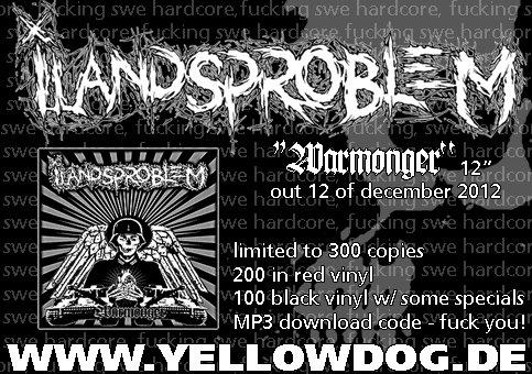 iLandsProblem2's tweet image. 12-12-12 we release our first record on a 12&quot; vinyl, 100 on black and 200 on red. pre/order from yellowdog.de