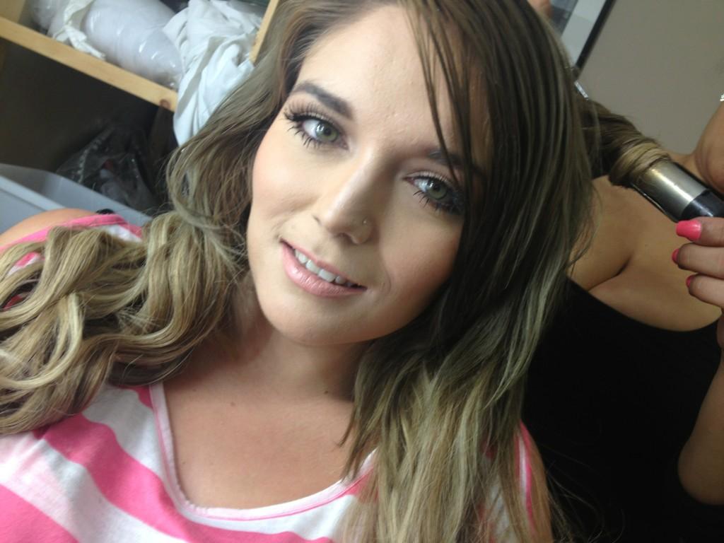 ManoJob on Twitter: "@caseystonexxx in the make-up chair ...