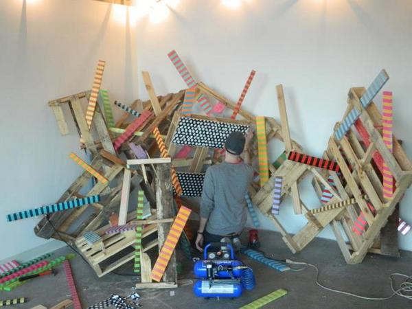 Show installation. This Friday at Fluxx!  <a href="/garetmartin/">Garet Martin</a>