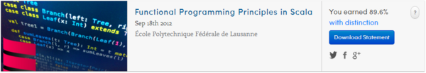 ochoto's tweet image. I earned 89.6% in Functional Programming Principles in Scala on @Coursera! kcy.me/cwx9 #progfun #scala
