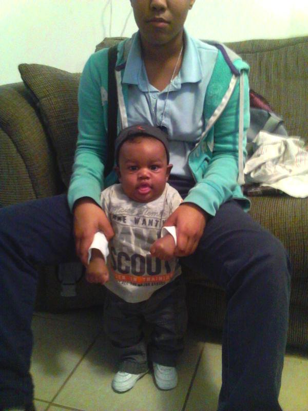 Dis pic from yesterday mii nephew in his big boy clothes
