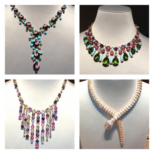 Bulgariofficial's tweet photo. Guess which celebs will wear these necklaces at tomorrow's Rodeo Drive Walk of Style event honoring Mr. Nicola Bulgari http://t.co/d7VQivln