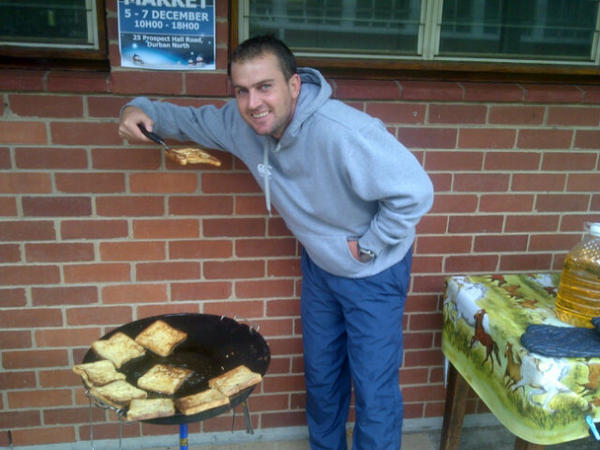 Heerlike 5* kos op toer!Moontlike pannekoek later in die reen weer!