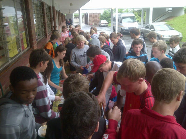 Etenstyd in die reen!