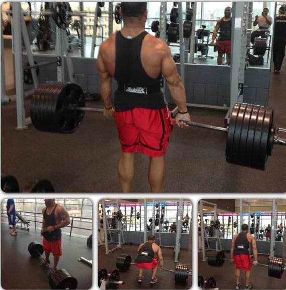 Silverback_TM's tweet image. #deadlifted 605 today- new PR!!
#MuscleHustle