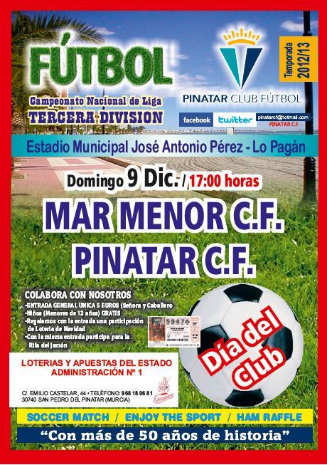 Partido PINATAR CF- MAR MENOR CF