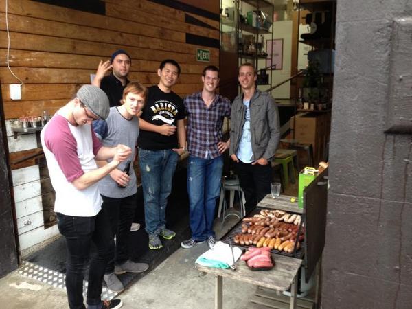 NZBaristaGuild's tweet photo. Christmas BBQ #Auckland ^JG http://t.co/izhS4CFb