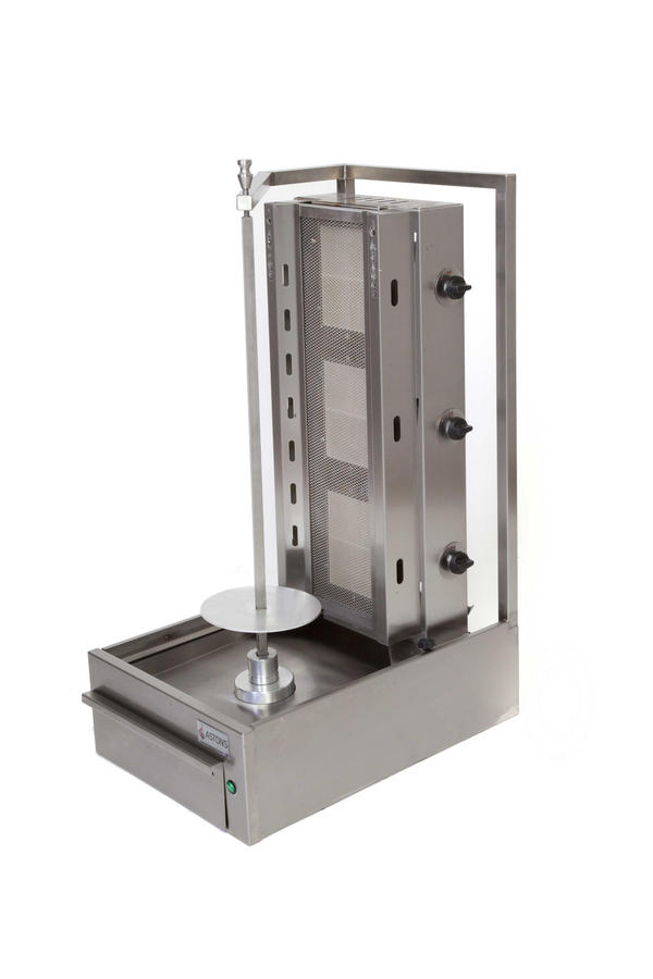 astonsgca's tweet image. ASTONS 3 Burner Gas Kebab Machine - Classic Version