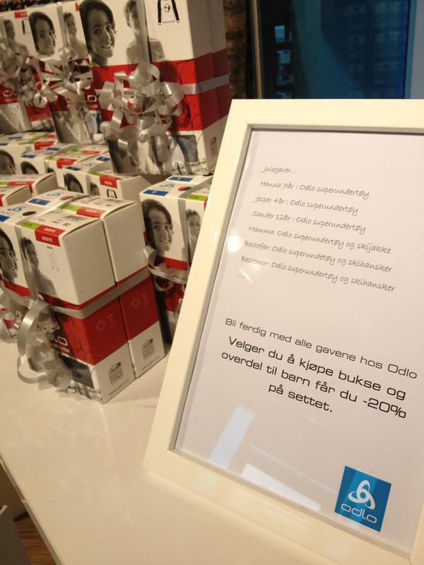 Julegavetips!! #jul #julegave #ODLO