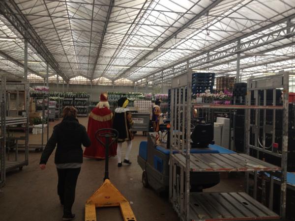 Sinterklaas komt ons verrassen!!!!