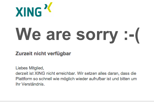Raidy_83's tweet photo. @XING_com  down? http://t.co/r6UPC5yx