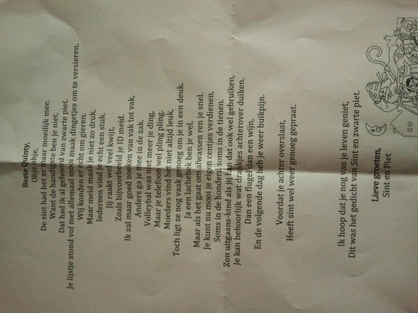 xquintyth's tweet photo. gedicht van mn zus gekregen http://t.co/HuRvMayI