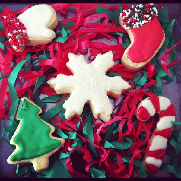 Aliciatn's tweet photo. Galletas para Navidad!! http://t.co/FdhHNevc
