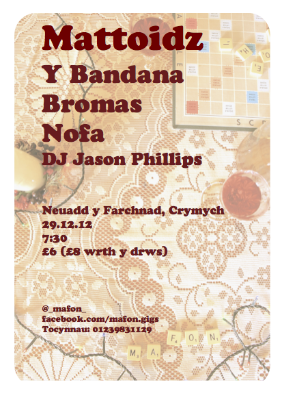 _Mafon_'s tweet photo. Mae @_mafon_ yn cynnal gigs a digwyddiadau yn Sir Benfro. Gig nesa' Rhagfyr 29 #mafon #yrawrgymraeg http://t.co/arqP6iY9
