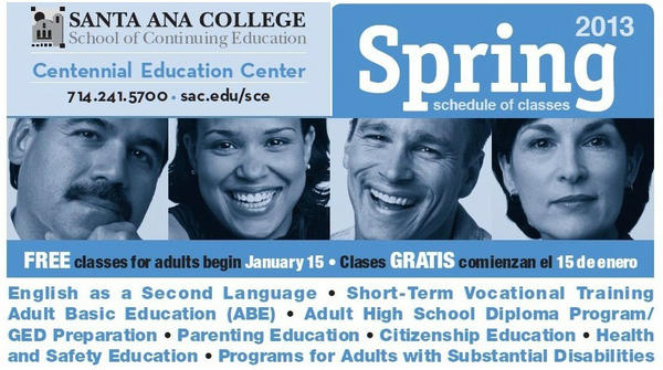 The Spring 2013 Class Schedule is now available on our website. sac.edu/ContinuingEduc…