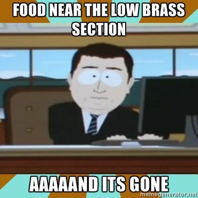 tromboneprobz's tweet image. #RealShit... What I get for being in a sectio with all guys! #tromboneprobz
