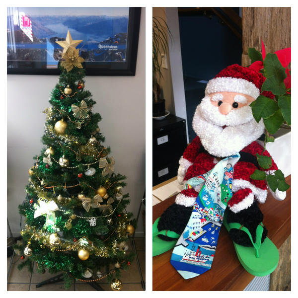CEOAtDQ's tweet photo. The team have done a great job of decorating the office with Christmas spirit! http://t.co/SadXs50J