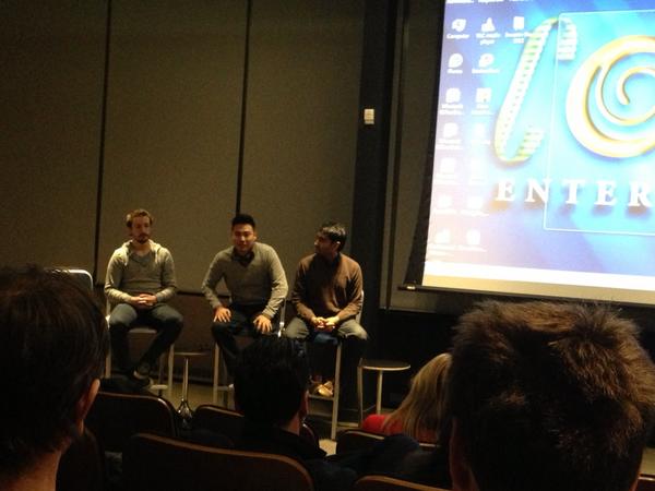 JonGauthier's tweet image. The Panel Q&amp;amp;A from founders of a few toronto start up #Pictasic #groupnotes #DevTO #CorusQuay @a_wong @Devto