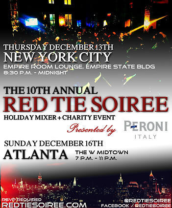 PrototypePR's tweet image. Tonight in NYC from 8:30PM- 12AM at the Empire Room, Annual Red Tie Soiree Holiday Affair- RSVP at redtiesoiree.com