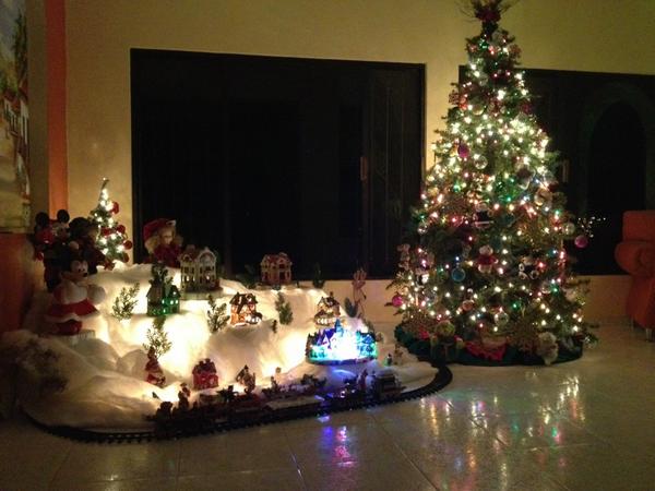 Listo el Árbol y Villa Navideña.