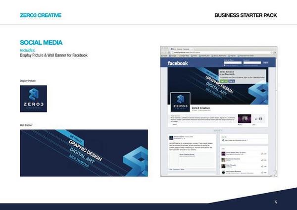 zero3creative's tweet image. Social Media Setup