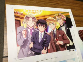 Pash 編集部 Pash です 12月10日 月 発売 Kが表紙のpash 1月号ポスター ヘタリア のとじこみポスターです 4人におめでたいことがあったみたいですね Http T Co Ipzwqmua Http T Co X9hmnyat