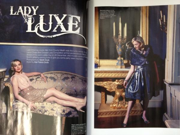 morgantheagency's tweet photo. A sneak peek inside this mths @irishtatler shoot with Louise Allen, styled by @karlpatrick85 &amp; shot by @doylesarah http://t.co/UdwT9sDP