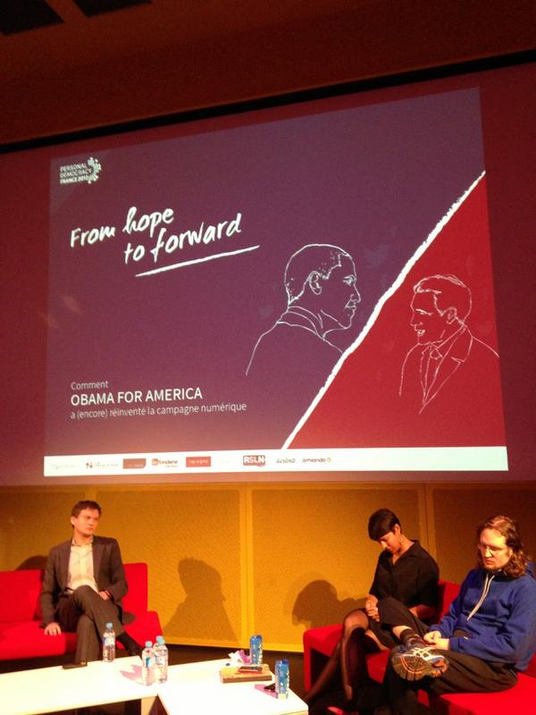 MMorgensztern's tweet image. Obama a (encore) réinventé la campagne numérique #PDFF @digitas_fr