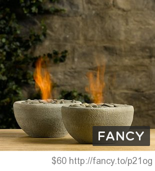 jaykay_82's tweet photo. River Rock Tabletop Fire Bowls http://t.co/PzJOmnru via @thefancy http://t.co/b82SsXm7
