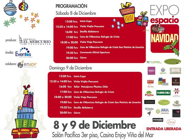 Ria_Menorca's tweet photo. RIA MENORCA Los invita el 8 Y 9 de diciembre a la Expo Navidad de Enjoy Viña @vinadelmar Ahí podrán conocernos! http://t.co/xETvVT7L