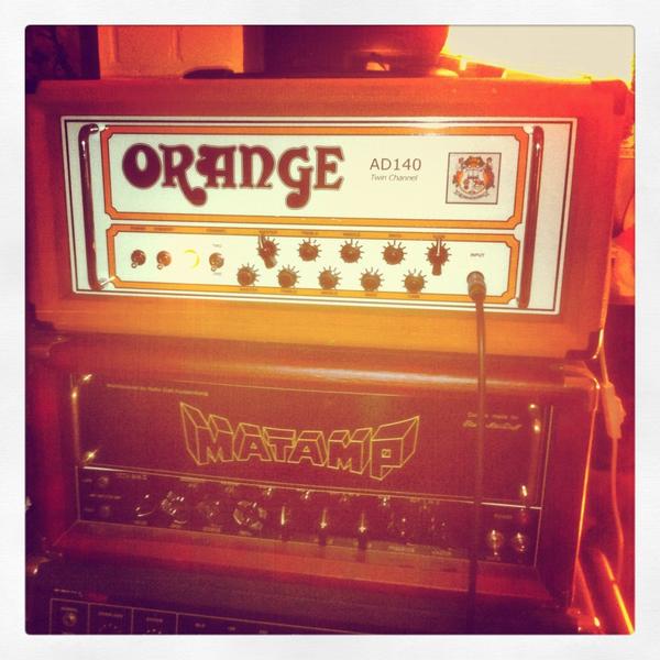 TheCherryWave's tweet image. Recording the new EP at Bottling Plant Studios!! #ooft #Matamp #OrangeAD140 #LOUDNESS #Shoegaze