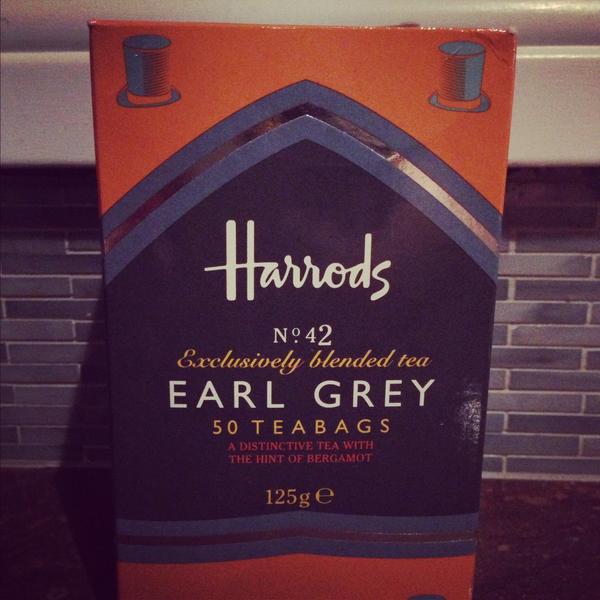 BreHay's tweet image. Best tea around! #harrods