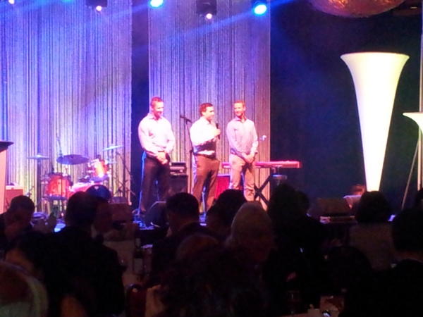 lorikeith's tweet image. NHL players at the #AFN gala... Making a difference in #firstnations communities #firstassist