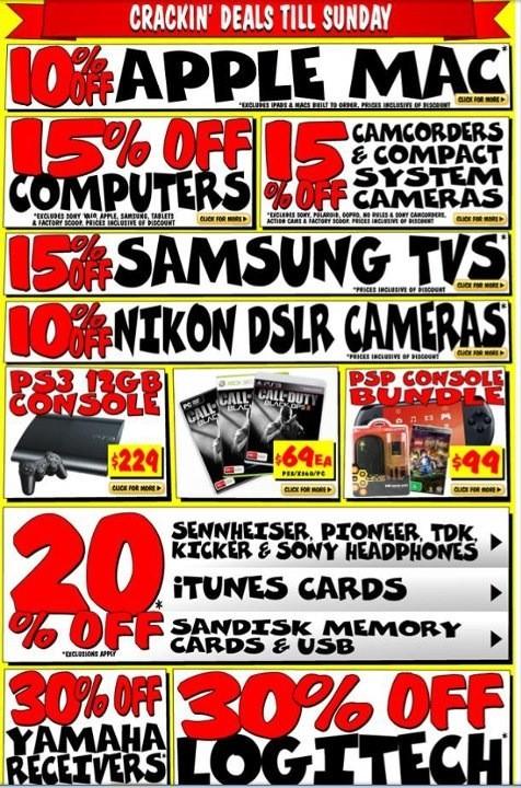 SheinF_JBaus's tweet photo. 10% Apple computers &amp; more great deals in store #TEAMJBCANNO #HECTIC http://t.co/641E5beO