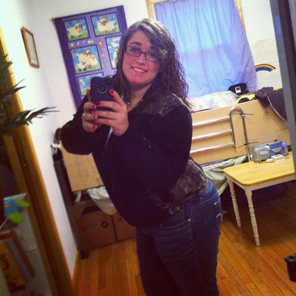 #selfie #camocoat #curvy #dontcare #lovemybody