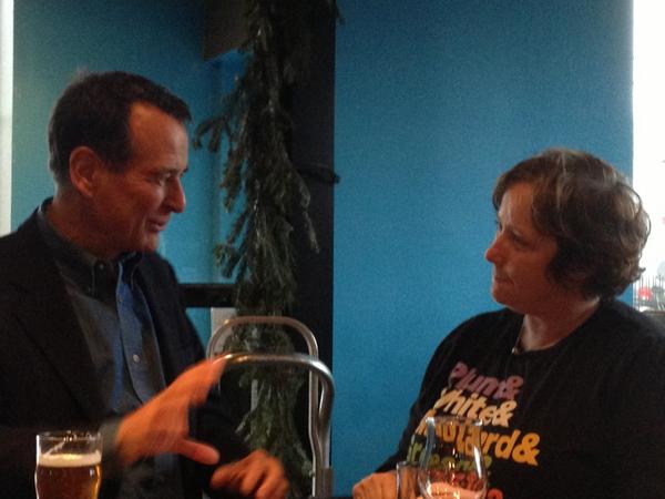 oneeyedbettys's tweet image. #JimKoch @SamuelAdamsBeer, #BestDayEver a visit from Jim, out of the clear blue.