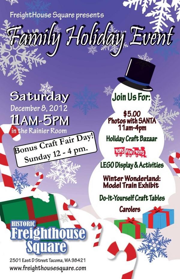 FHSquare's tweet photo. TODAY!! Our Family Holiday Event! 11 am-5 pm! http://t.co/Q953mP57