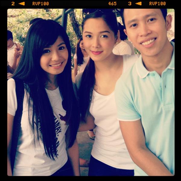 MyrtleCDO's tweet photo. "@dprincessmaja: "@mjfelipe: With @MyrtleGail and @dprincessmaja during the Star Magic charity event. http://t.co/DIE53F8Z" -loveyou!"
